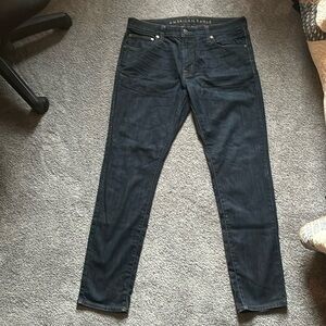 Dark blue, 36x32, American Eagle Flex Jeans